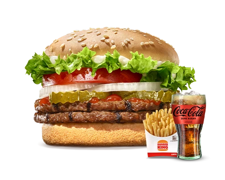 Double Whopper Jr.® Menü