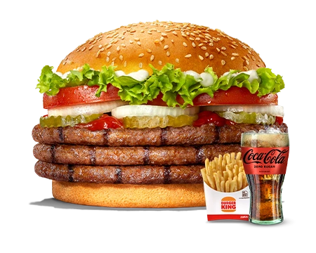 Triple Whopper® Menü